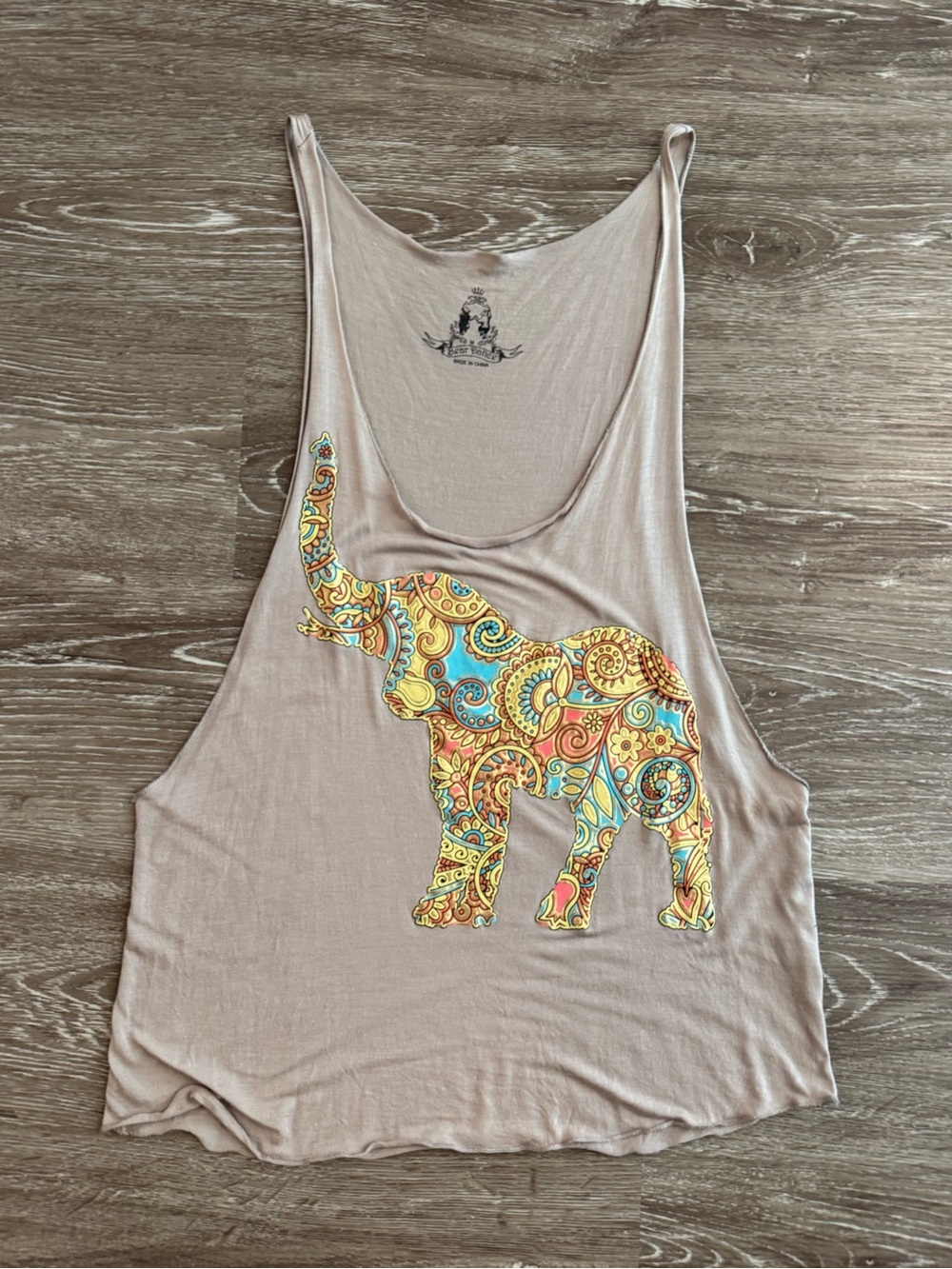 Elephant tank top